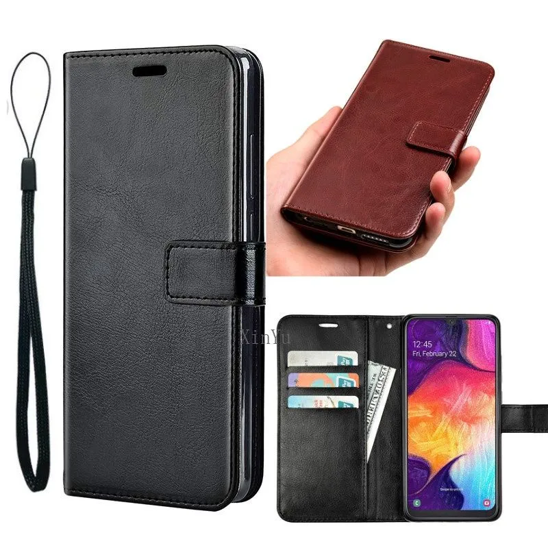 Flip Kulit Realme Narzo 50 4G 5G 50i 50A 50A Prime Leather Case Sarung Dompet Casing Wallet Book Cover Standing Slot Card Magnet