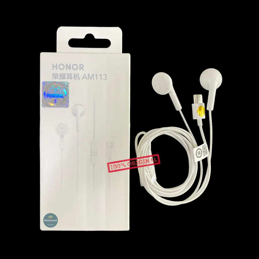 Headset Honor Type C Nova 5T P20 Pro AM113 Original