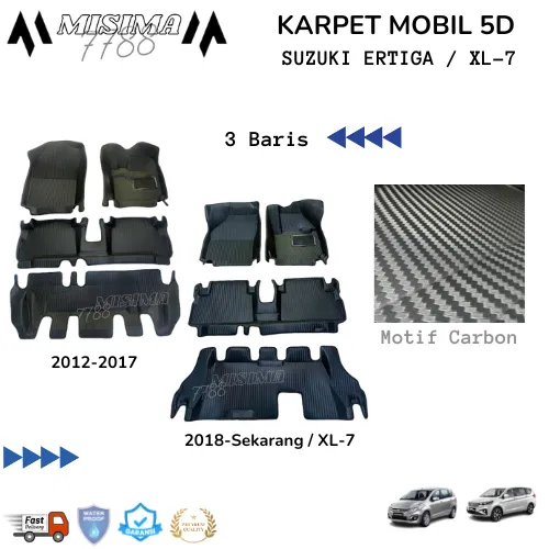 Karpet mobil 5d Suzuki Ertiga / XL7