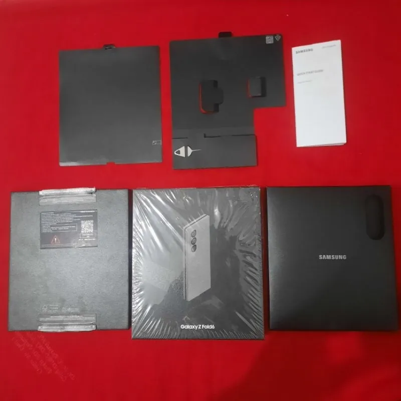 dus box samsung galaxy z fold 6 original 100% copotan sein lengkap manual book