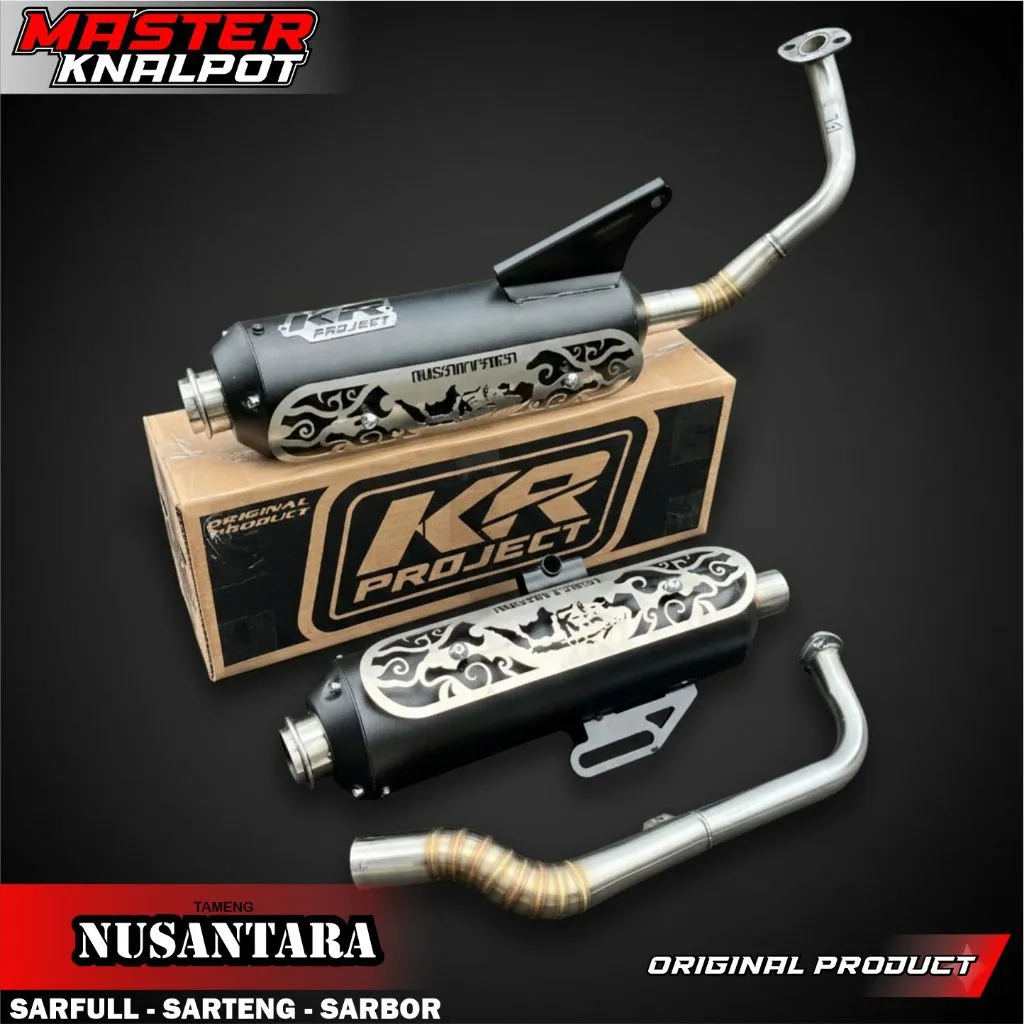 Knalpot Kenochi Leheran Jigzaw inlet38 ORI kr project dengan sarangan (full,setengah,bor-boran) untuk beat Mio Vario nmax PCX aerox Stylo Scoopy dll.