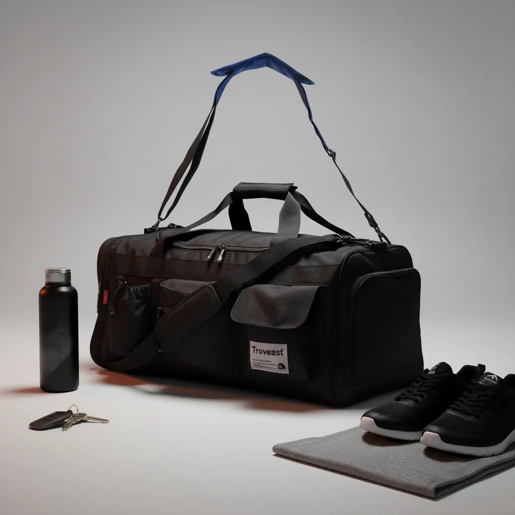 Troveast Gym Bag Travel Bag Tas Duffel Equator Series