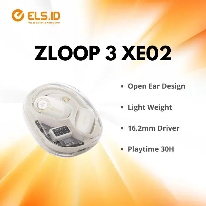 Infinix Zloop 3 XE02 Earphone Bluetooth Sound Quality AI Noise Canceling Mic