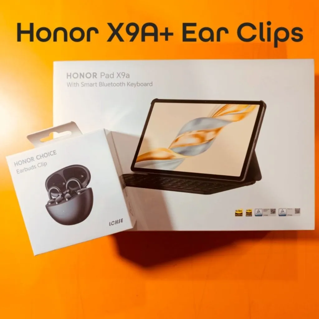 Honor Pad X9A 8RAM 128GB Plus Earbuds Clip Tablet 11inch Plus Keyboard Wifi Only