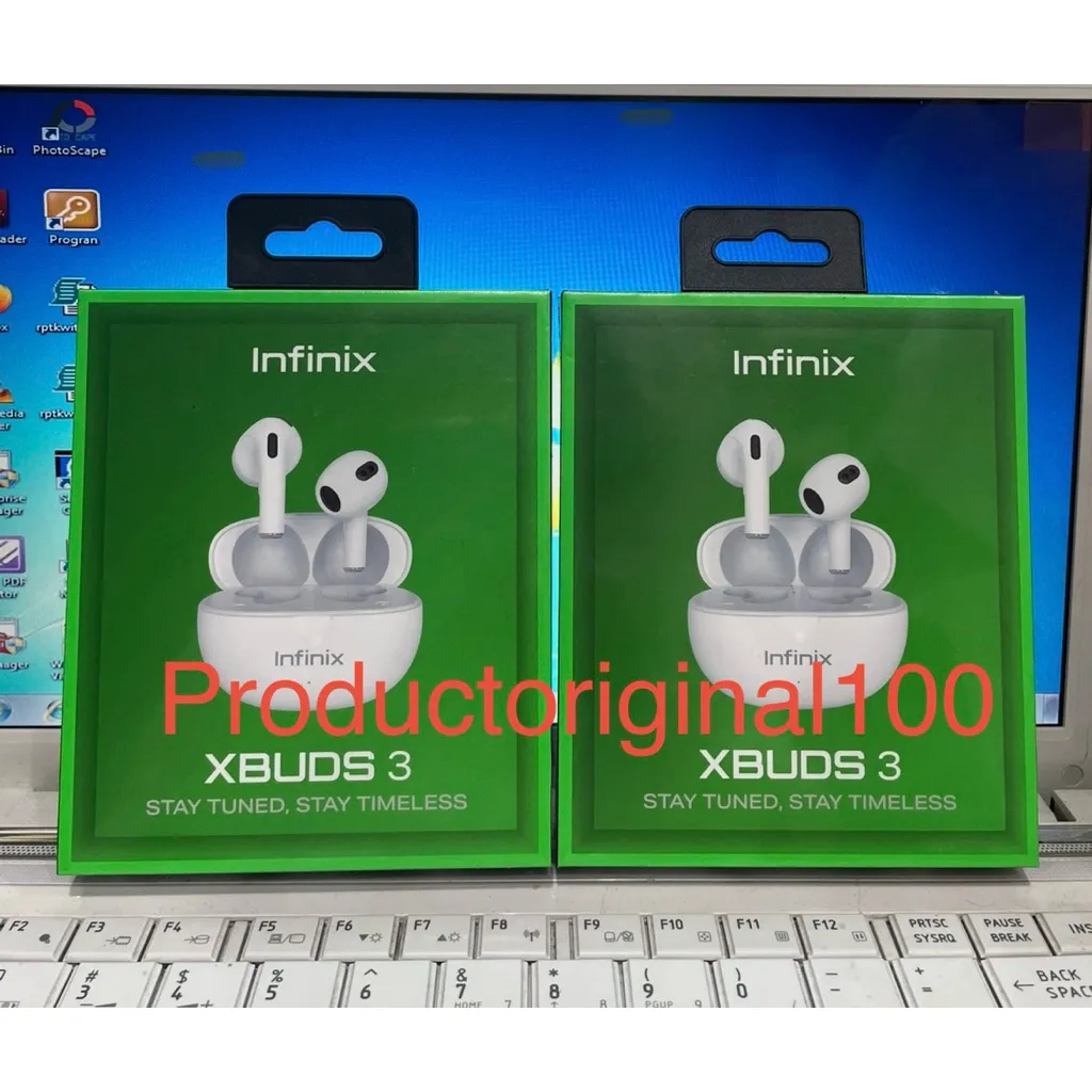 Infinix TWS XE31 | Infinix XBuds 3 Earphone Nirkabel Bluetooth 30 jam batt garansi Original