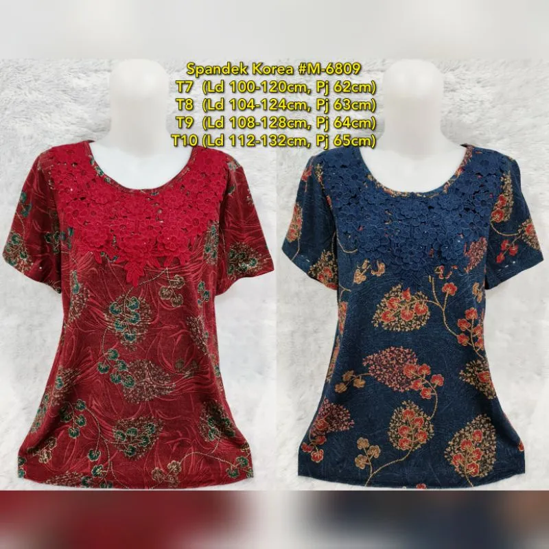 BLOUSE IMPORT ORANG TUA/BAJU ATASAN IBU-IBU #86808