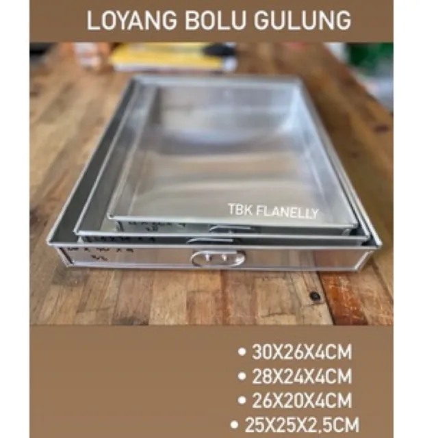 Loyang bolu gulung/loyang oven