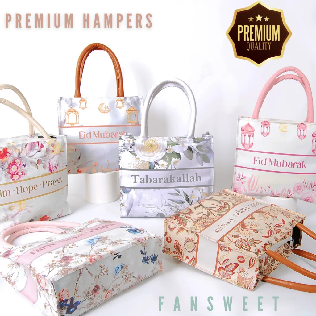 Tas Tote Bag Handbag Jinjing Hampers Full Printing Lebaran Idul Fitri