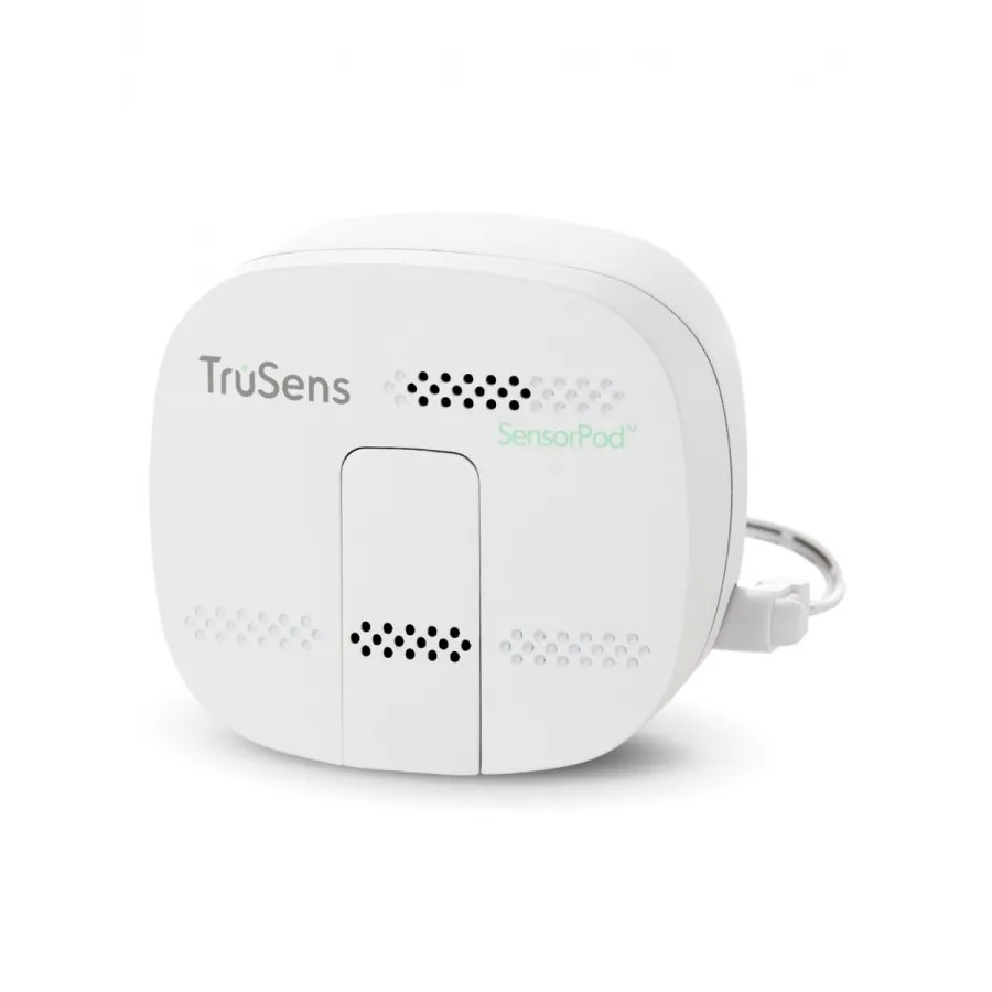 TruSens SensorPod Air Quality Monitor + Adapter – Remote AQI Sensor for TruSens Air Purifier | Sensor Kualitas Udara