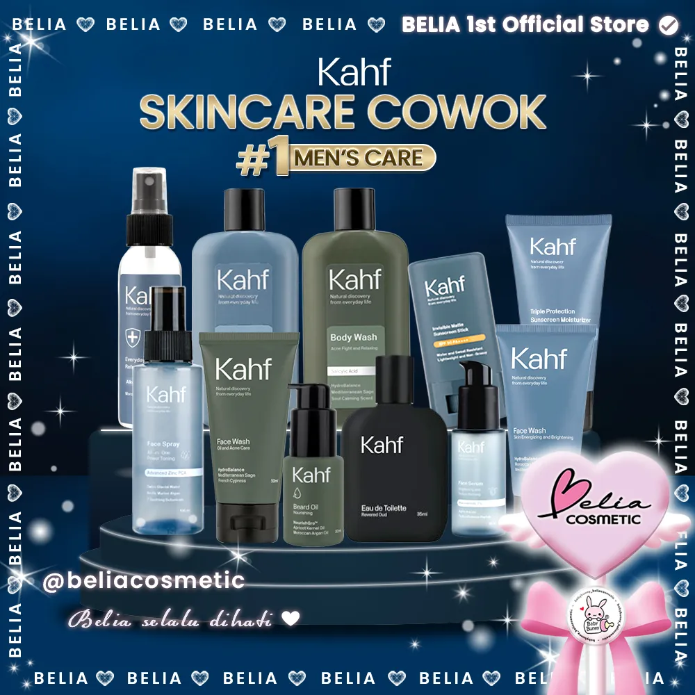 [ BELIA ] KAHF Skincare Cowok Halal | Skincare Cowok | Pria | Man