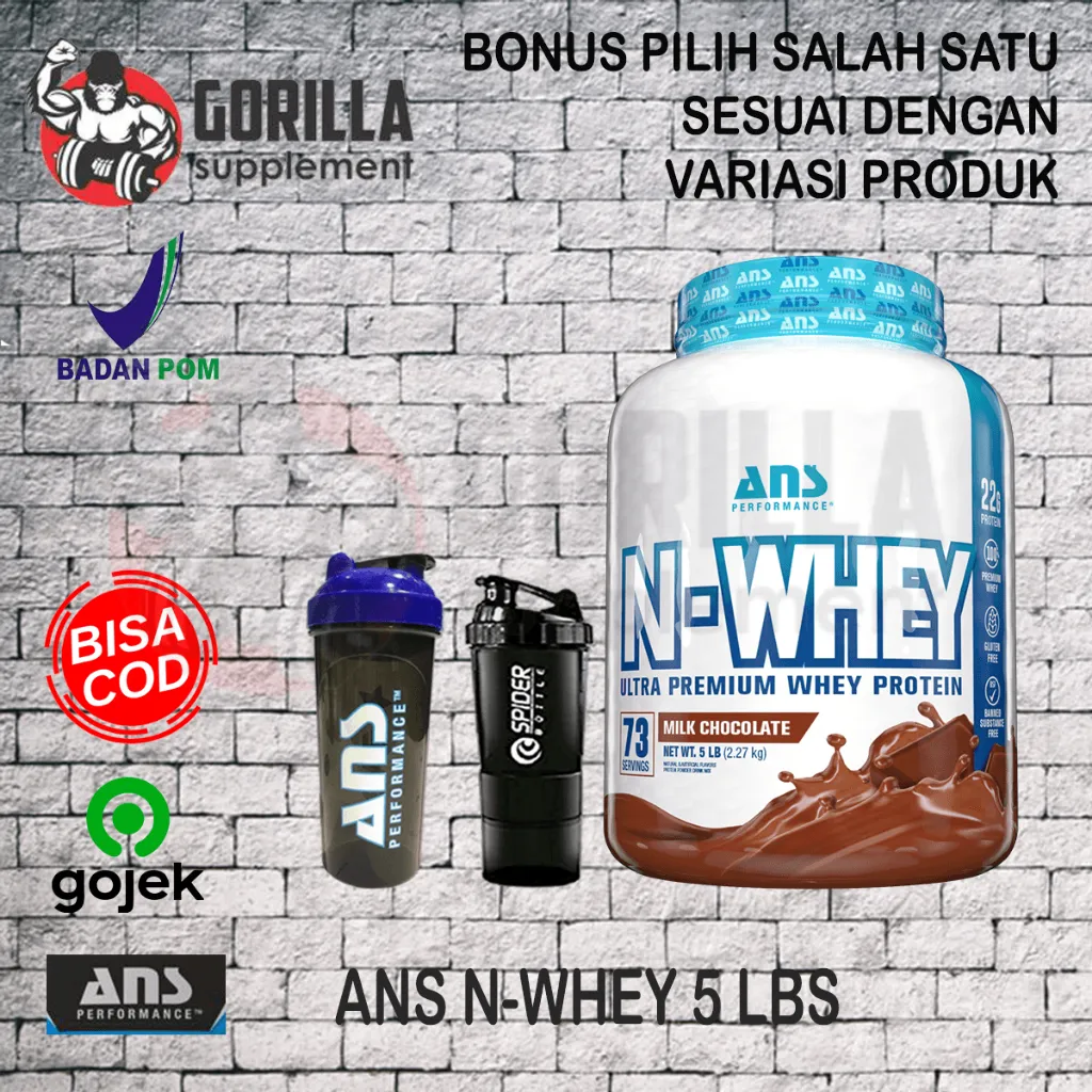 ANS Performance N-WHEY 5 Lbs - Whey Protein Blend Isolate hydrolyzed Concentrate NWHEY N WHEY