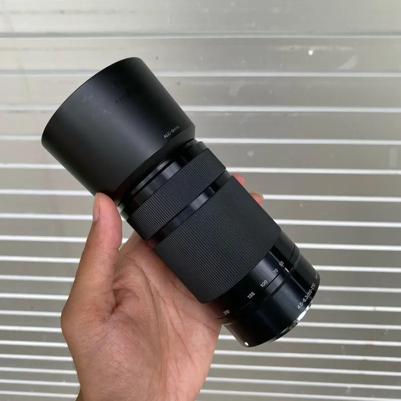 LENSA TELE SONY 55 210 E MOUNT FOR KAMERA SONY MIRORLESS LENSA TELE SONY APSC