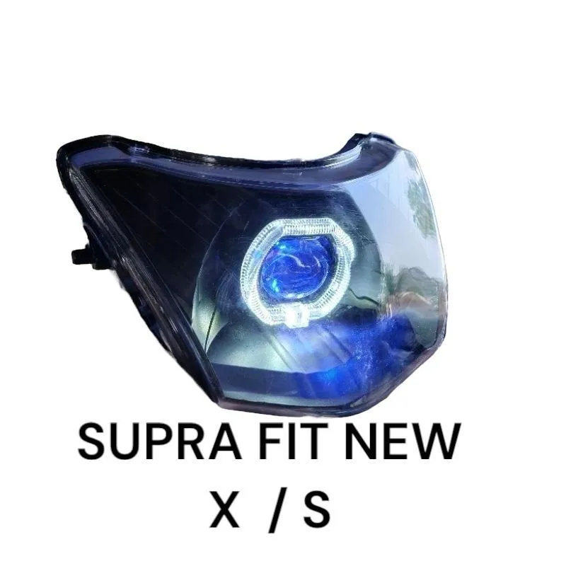 Reflektor Depan Supra Fit New Fit S X Full Set Biled Ala Ala 2,5 Inci Super Terang / Reflektor Supra Fit New
