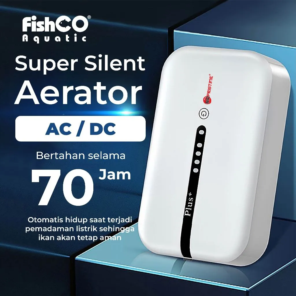 NOT FOR SALE BioPristine Oxygen Pump Lithium Battery Pompa Udara Hening Aerator Baterai 1.5 Watt