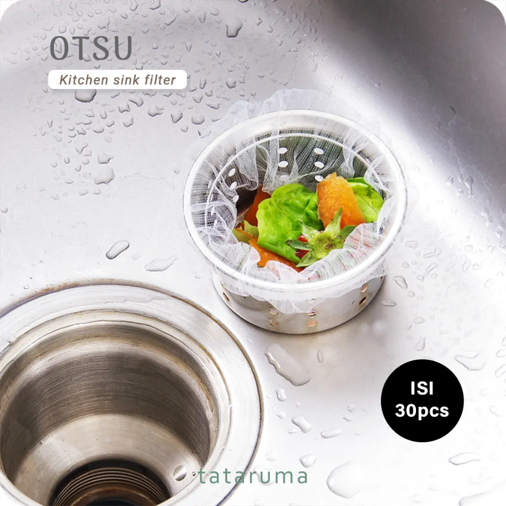 TATARUMA Otsu isi 30 - Kitchen Sink Filter Saringan Drainer Kotoran Sisa Cuci
