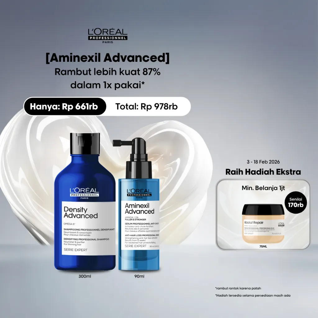 Anti-Hair Fall Treatment Set Untuk Rambut Rontok by L'Oreal Professionnel