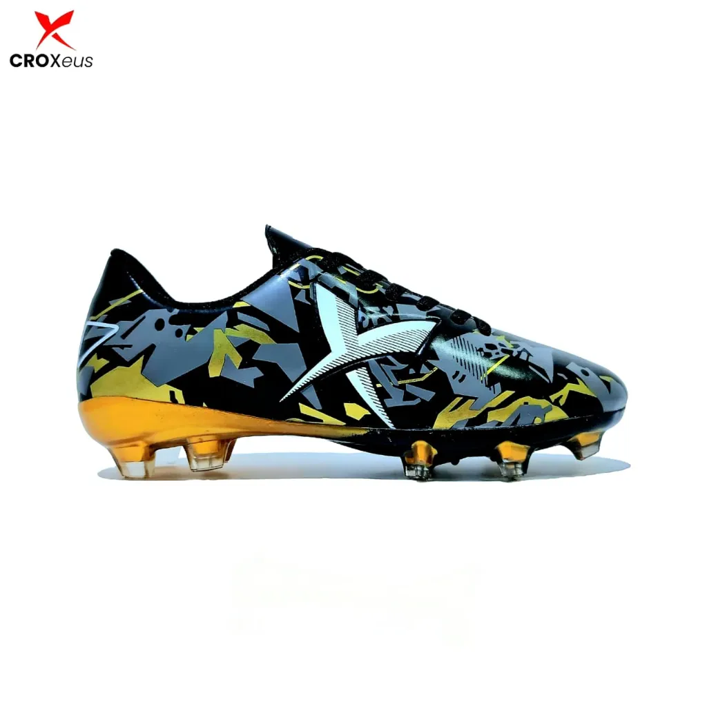 CROXEUS - Sepatu Sepak Bola Anak Laki-laki Vulcan Fg Magenta Black