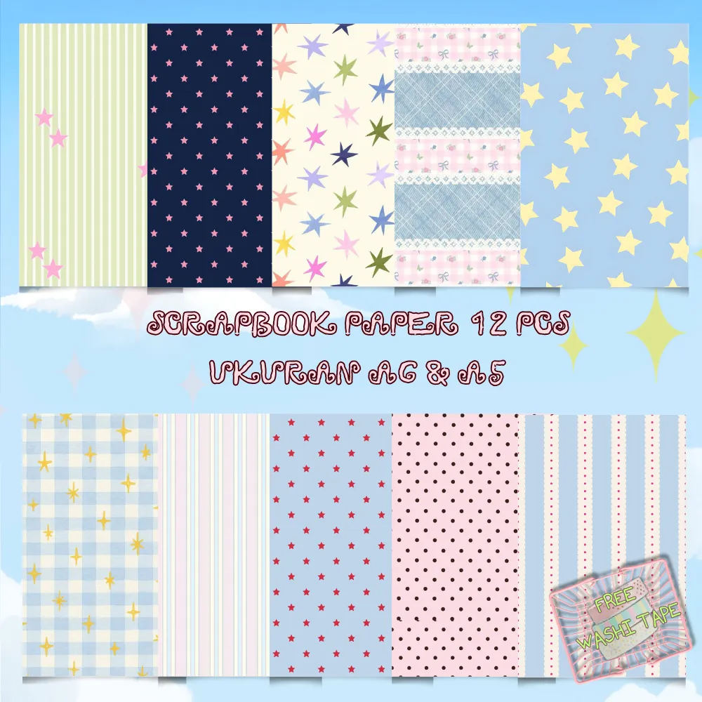 SCRAPBOOK PAPER BACKGROUND/ SCRAPBOOK PAPER JOURNAL/JOURNALING PAPER/SCRAPBOOK JUNK JOURNAL PAPER