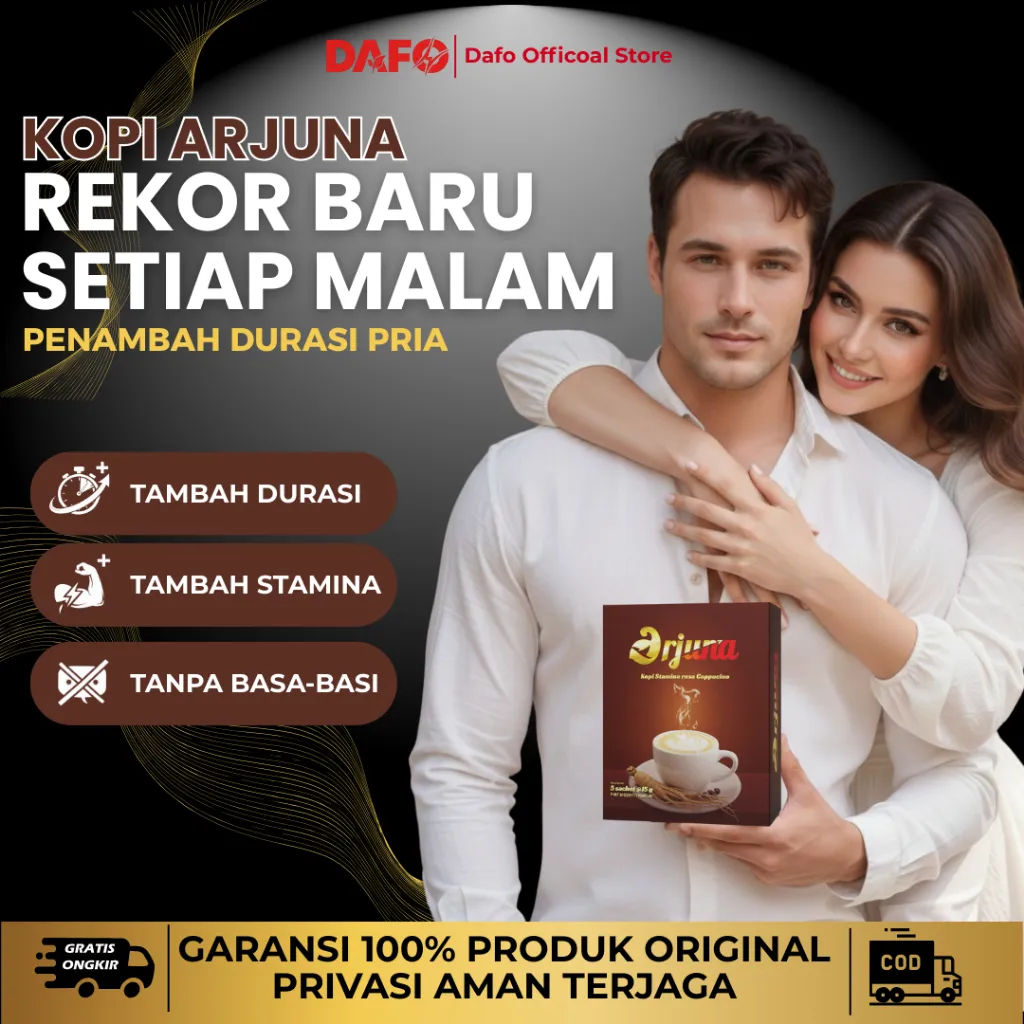 Kopi Arjuna Kopi Stamina Pria Tahan Lama Halal Kopi Herbal Instan Bantu Tingkatkan Stamina Pria Dewasa BPOM