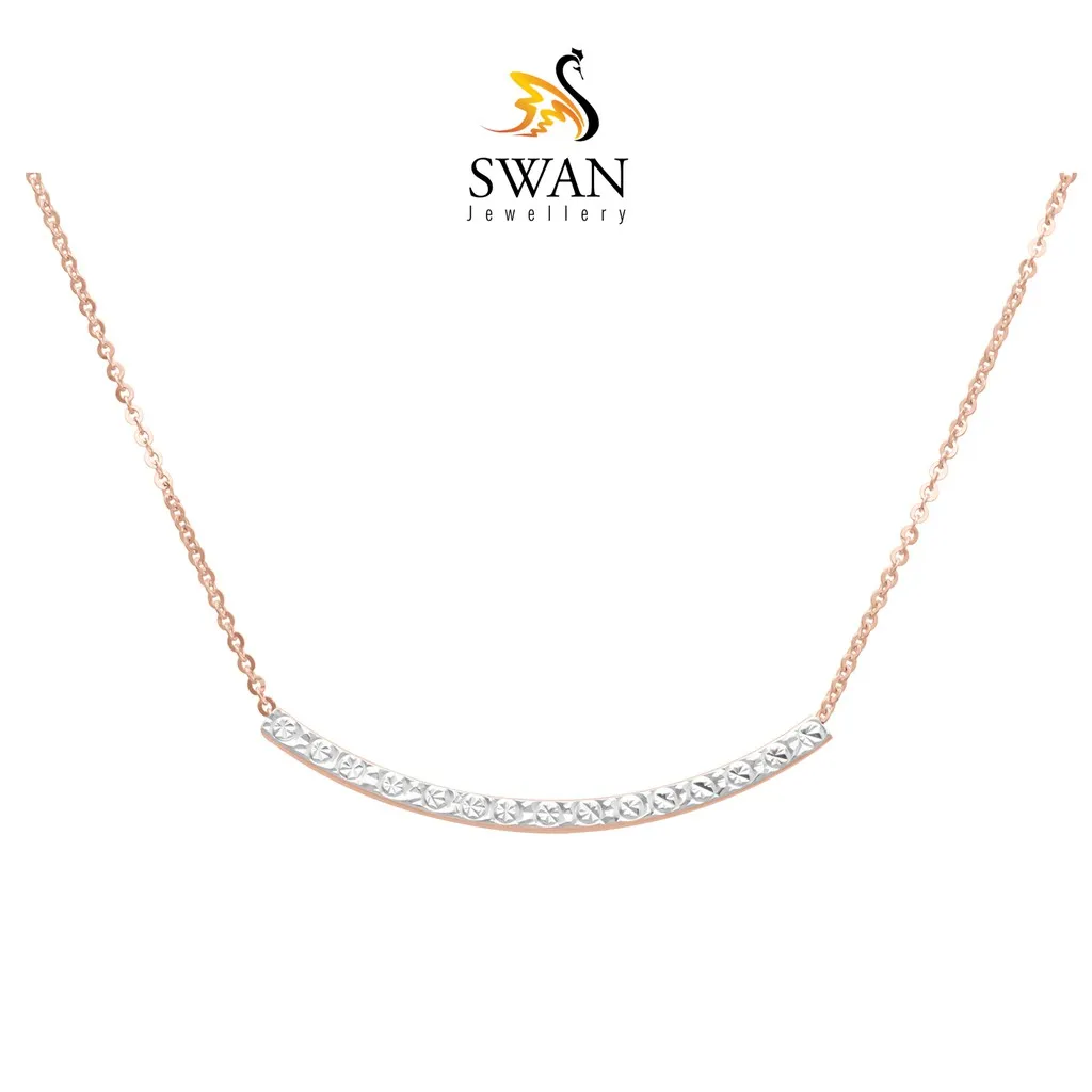 Kalung Emas Italy Model Smile IMCH916189 ( Kalung Stacking Dear Love )