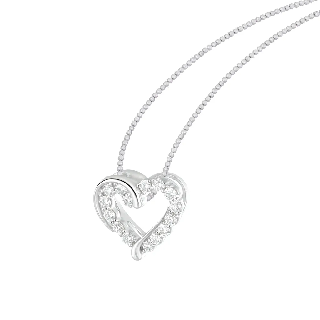 Liontin Berlian Desain Love IMPD1172744 Swan Jewellery