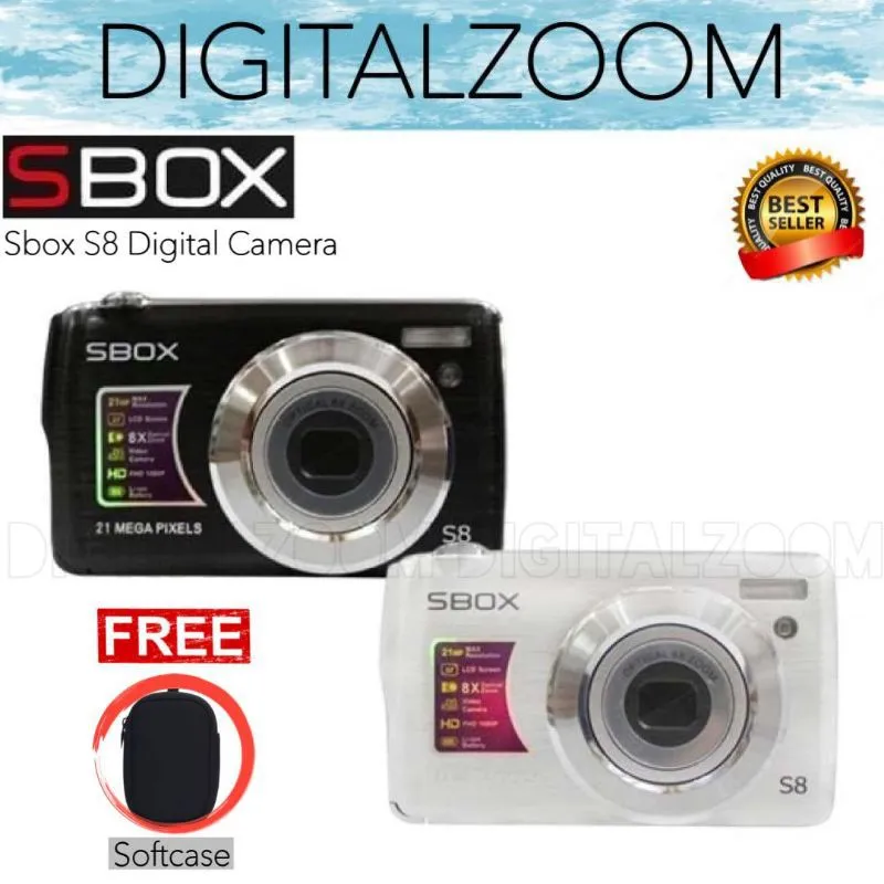 SBOX S8 - KAMERA DIGITAL - KAMERA POCKET S8