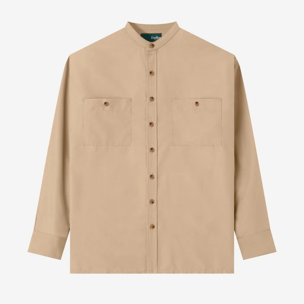 DUHA Baju Koko Lengan Panjang - Razq - Khaki