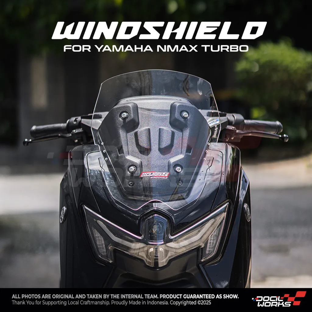 Docilworks - Visor Windshield Standar Nmax TURBO CYBORG NEO NEO S