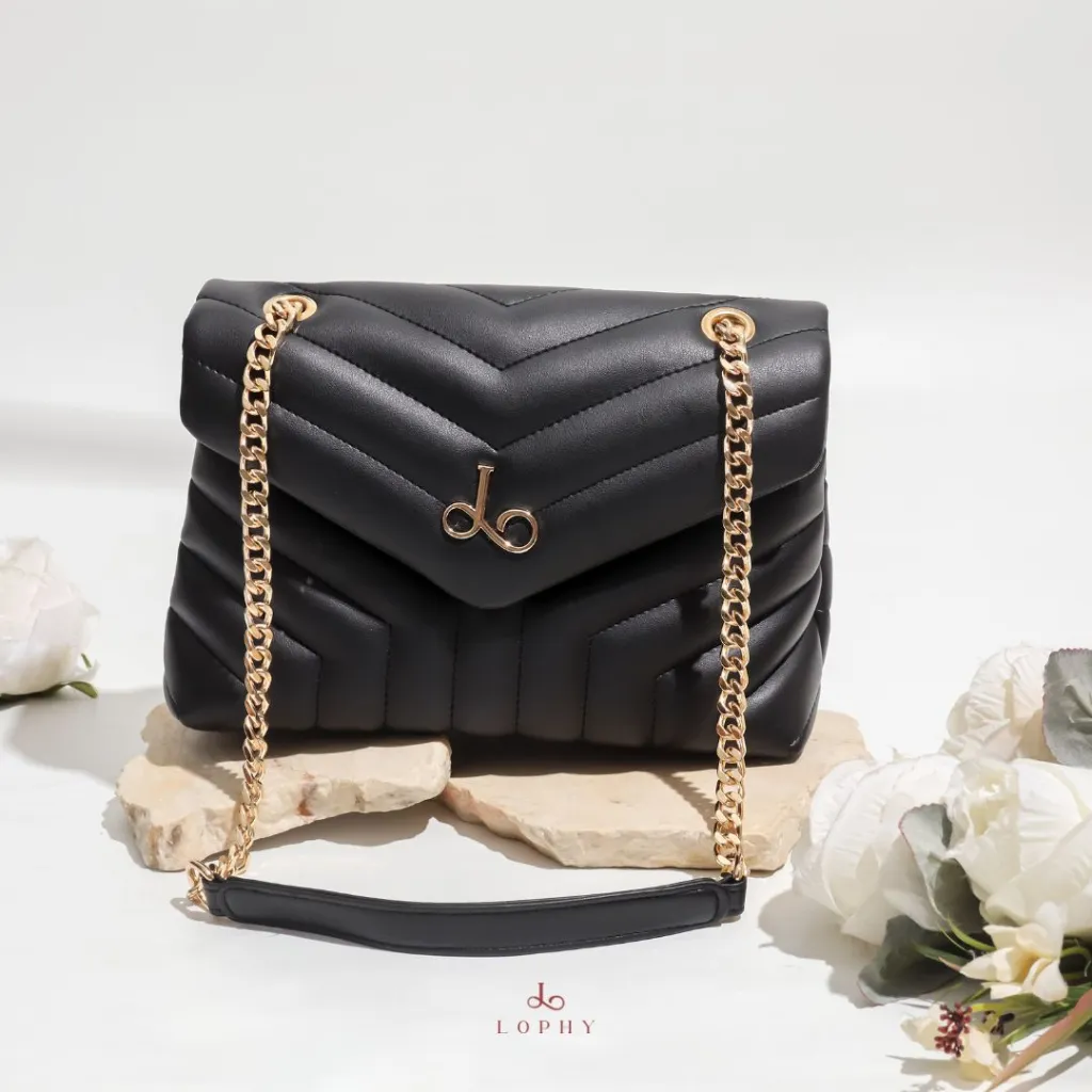 Lophy Bag Tas Wanita Shoulder Bag Tas Selempang Wanita Etsy Bag in Black