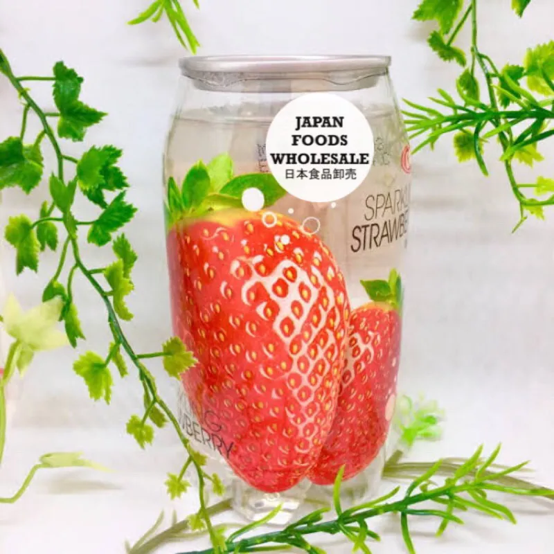 OKF Sparkling Strawberry Can / soft drink / minuman korea