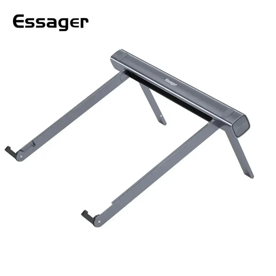 Essager Zenchey Foldable Holder Cooling Dudukan Pad Meja Laptop Macbook Stand