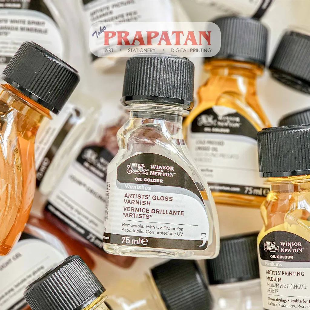 Winsor Solvent / Medium / Oil / Varnish 75ml | Medium Cat Minyak