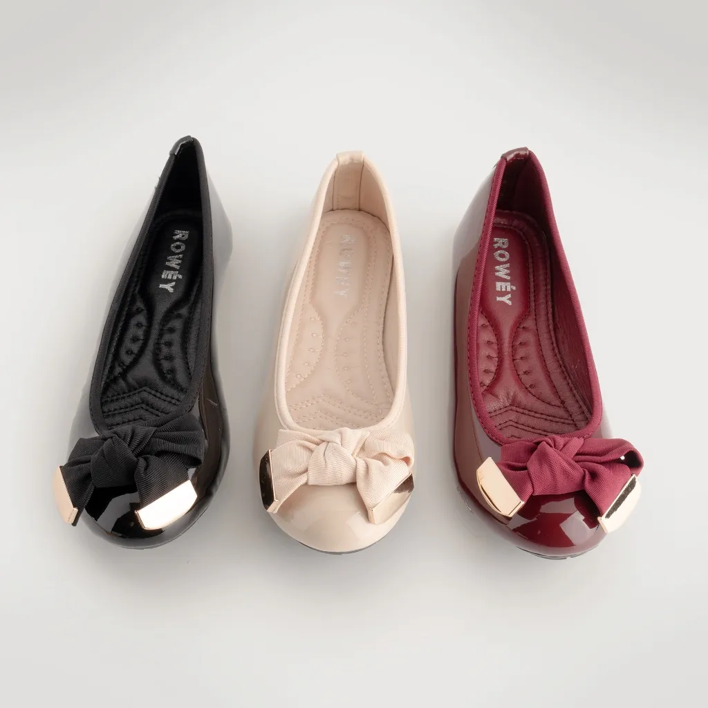 Rowey Sepatu Wanita Flat Shoes Korea Coco