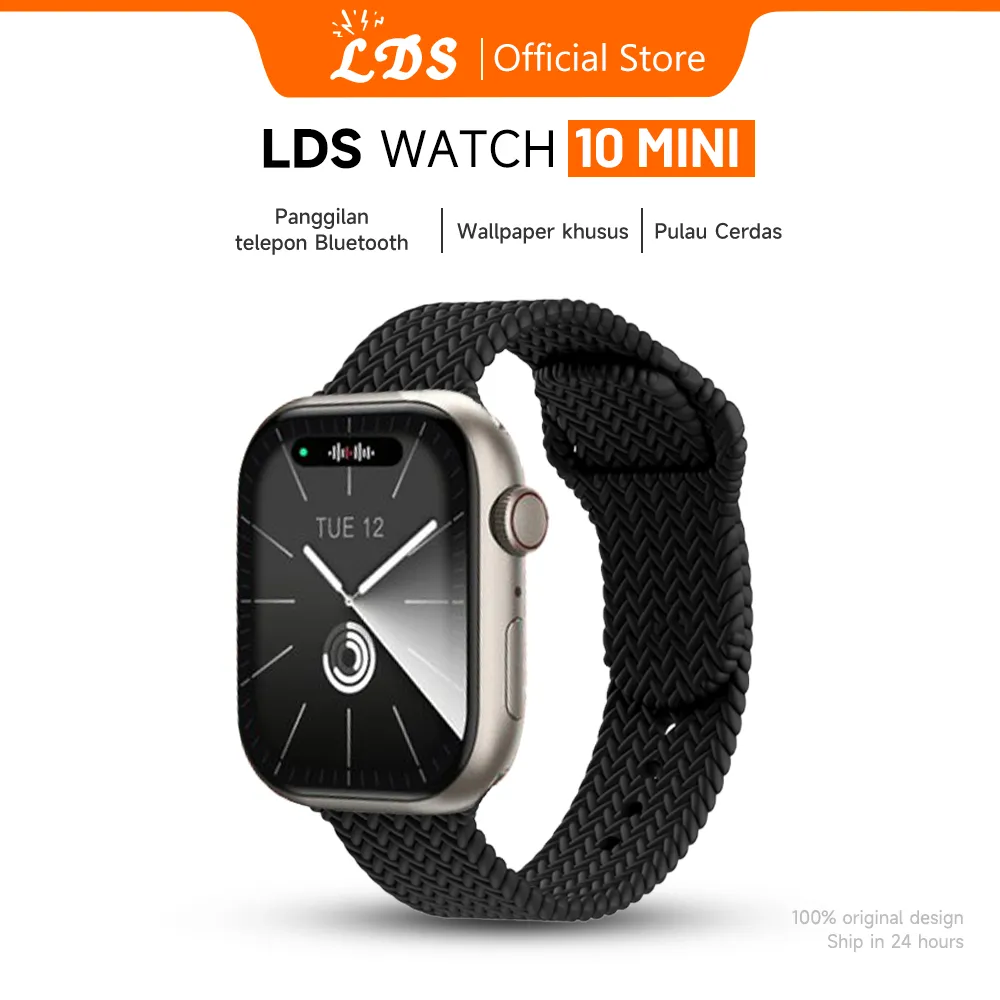 Original LDS SmartWatch 10 Smartband | Smartwatch-like Display | Professional Health & Sleep Monitoring | WhatsApp Quick Reply | Custom wallpaper | Bluetooth call | Olahraga Watch Pria Wanita
