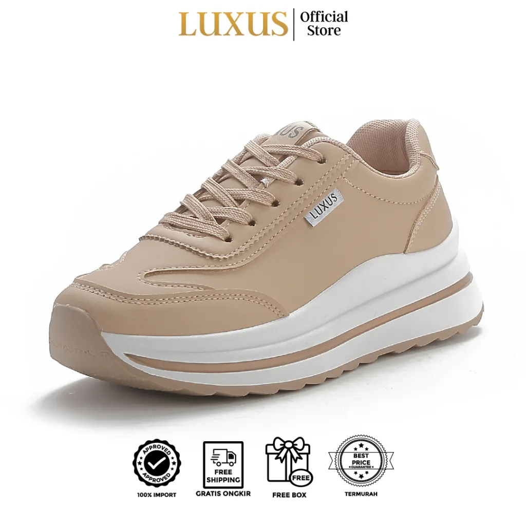 Luxus Erika Sepatu Sneakers Sport Wanita Casual Korean Style Sport Shoes - Lx1010 | Sneakers Casual