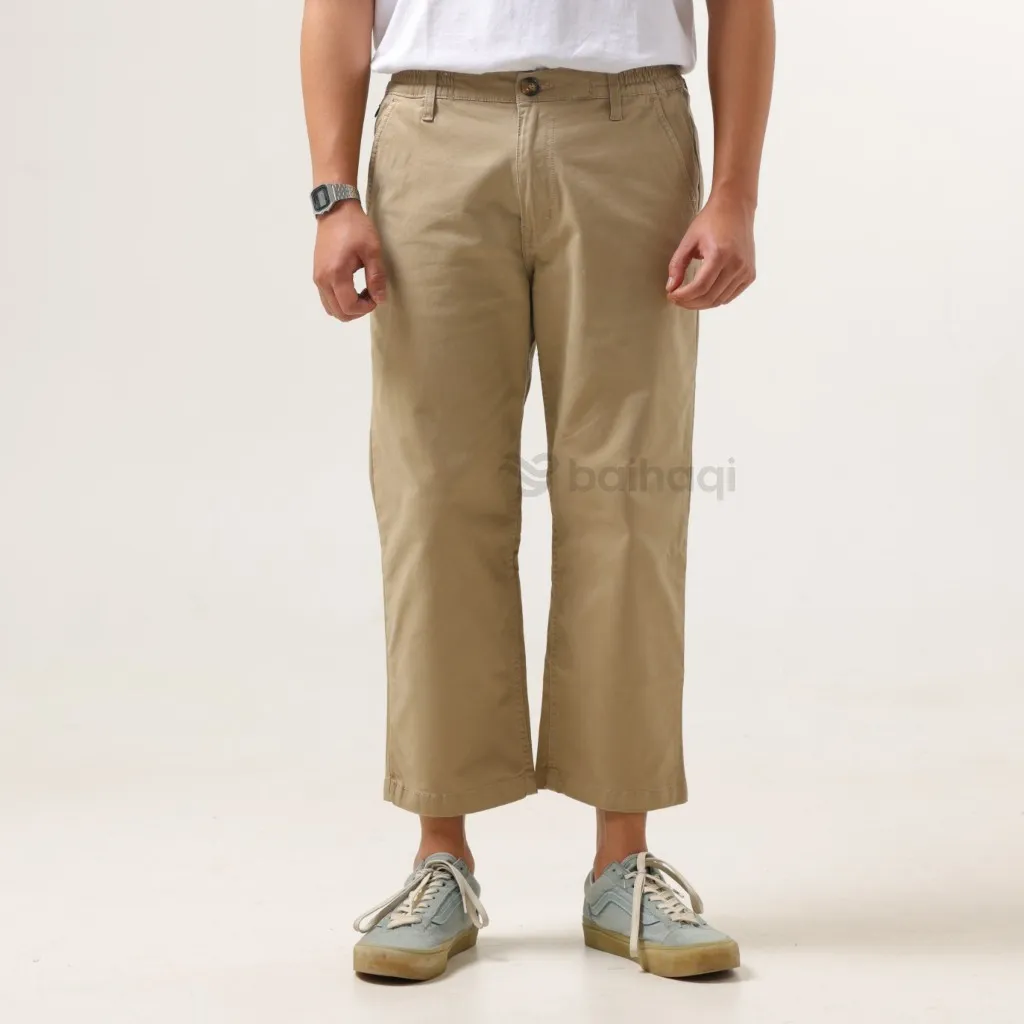 BAIHAQI -  Celana Sirwal Laa Isbal Ankle Pants Pria | Celana Cingkrang Depocket BSF9