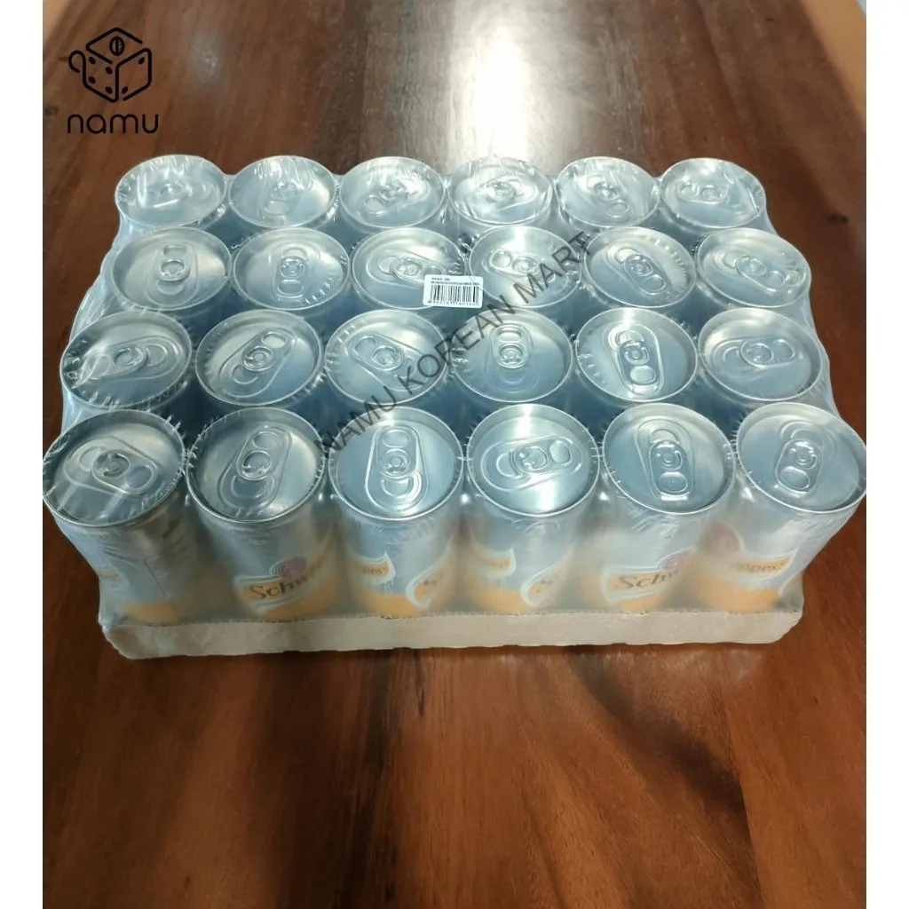 Schweppes Tonic Water Can 250ml 1BOX 24PCS/ Minuman Soda / Carbonated Botanical Drink / Soft Drink