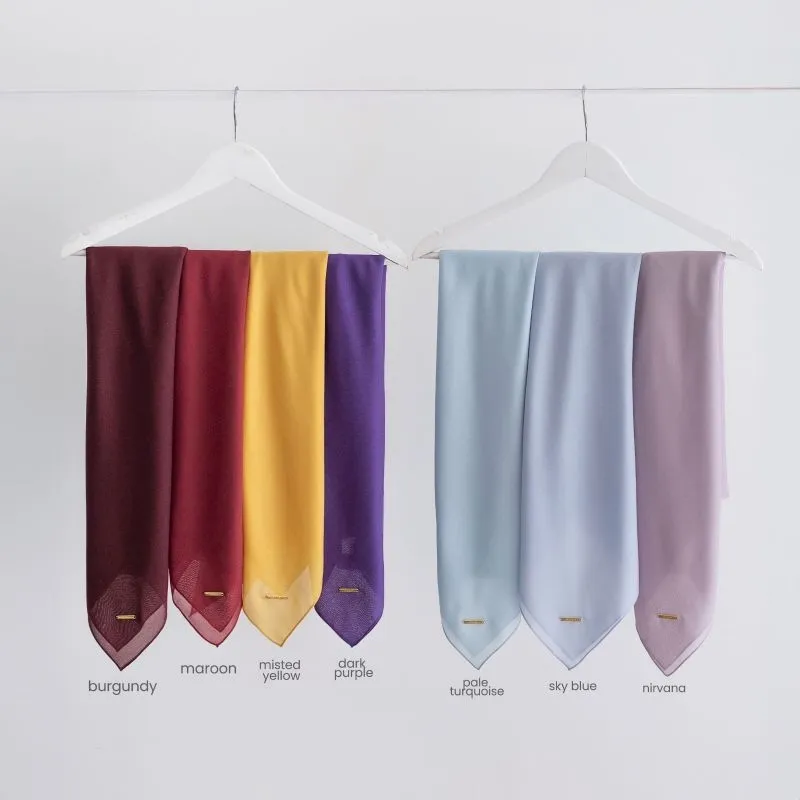 Hijab Polos Segi Empat Deenay Maroccan Series