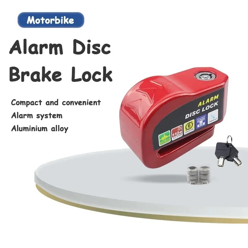Alarm Disc Lock Gembok Alarm Motor Gembok Cakram Motor Anti Maling