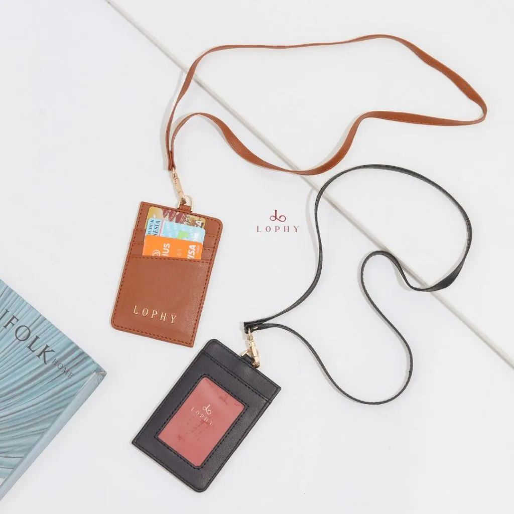 Lophy Bag Simple Lanyard Premium Lophy Nametag ID Card