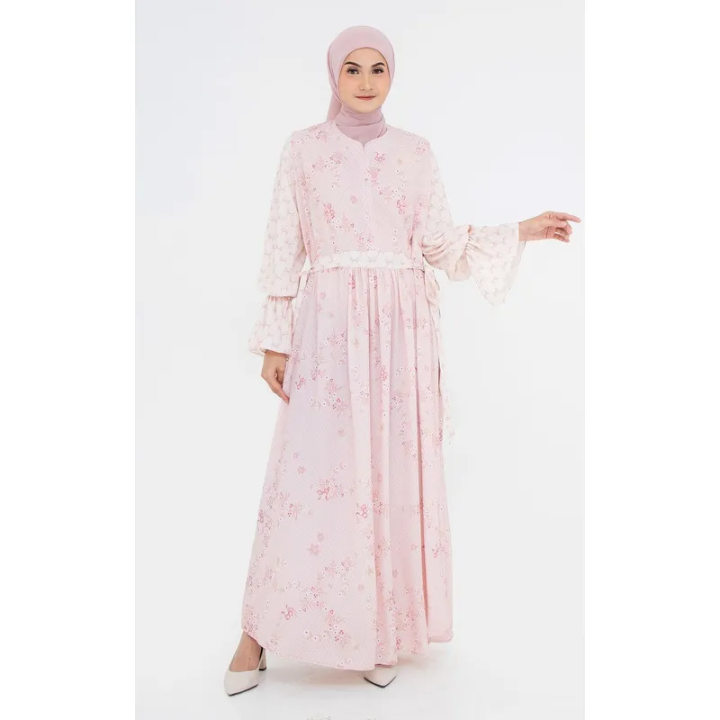 PURU KAMBERA OFFICIAL - Delilah - Resse Dress Print / Gamis