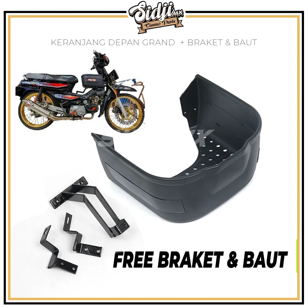 Keranjang Tengah Honda Astrea Grand Bulus Keranjang Bagasi Sayur Plus Braket Assy dan Baut Legenda Impressa Impresa