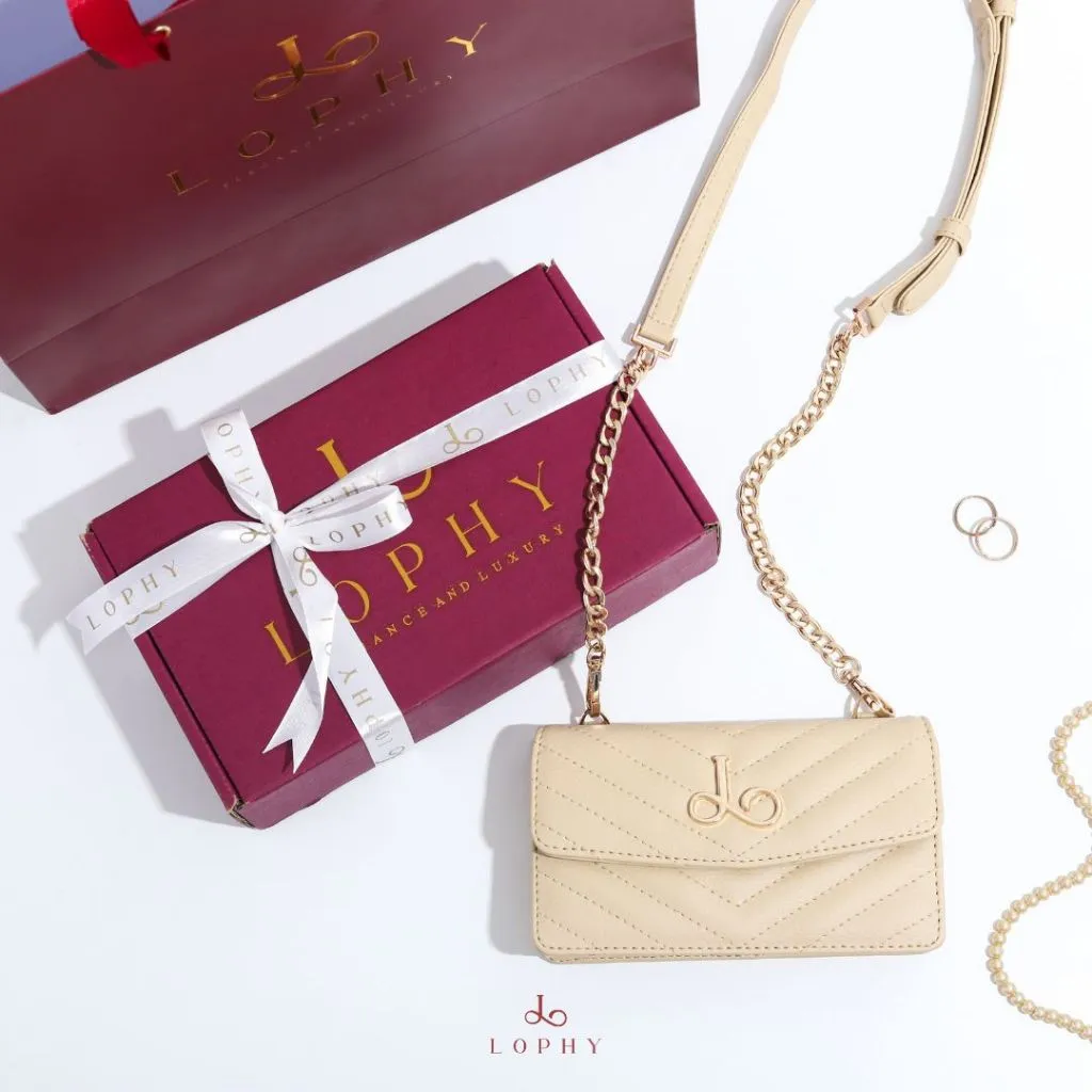 Lophy Tas Selempang Wanita Hampers Kado Tas SlingTas Handphone Phone Bag Loly Phone Bag Lophy