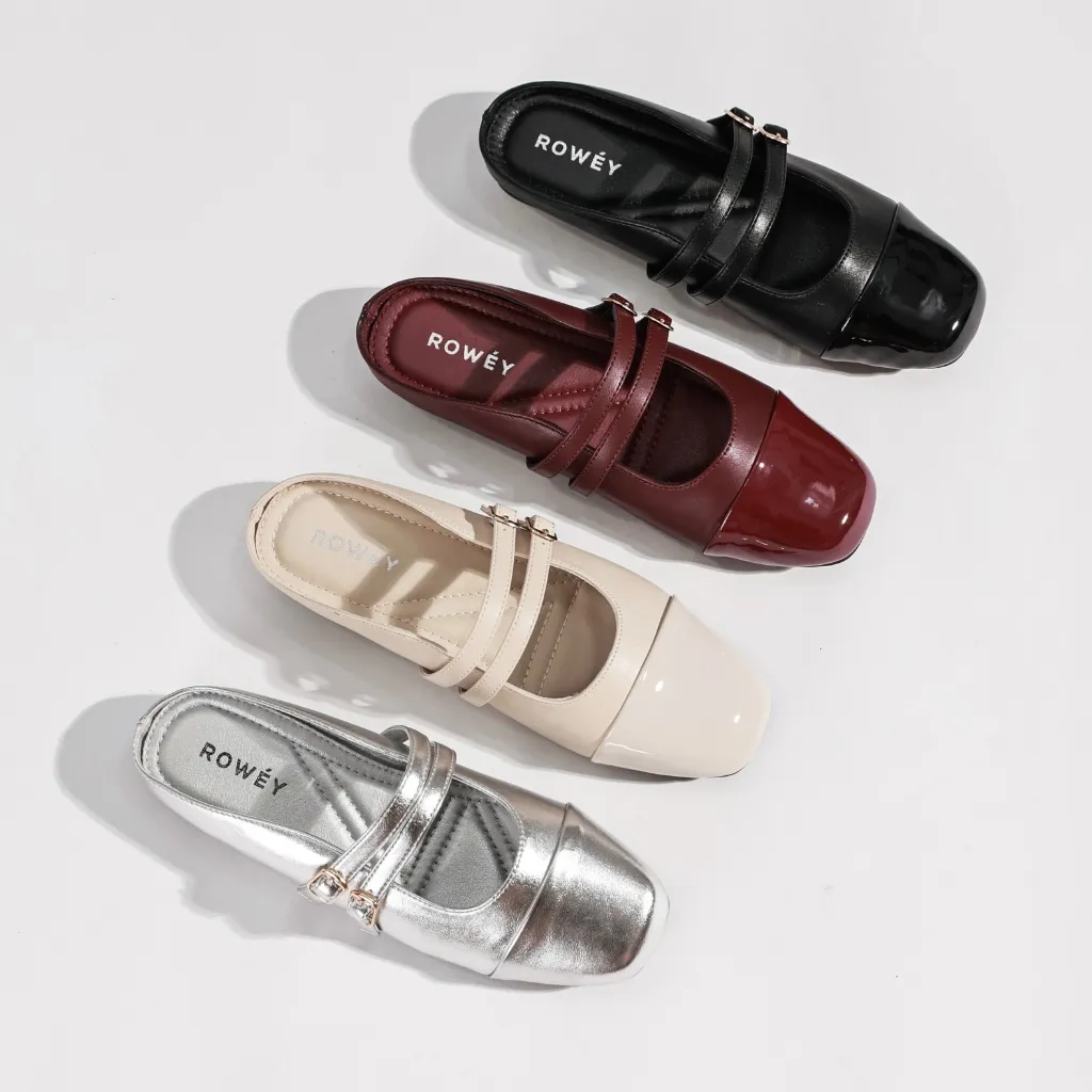 Rowey Sepatu Sandal Flat Wanita Patricia