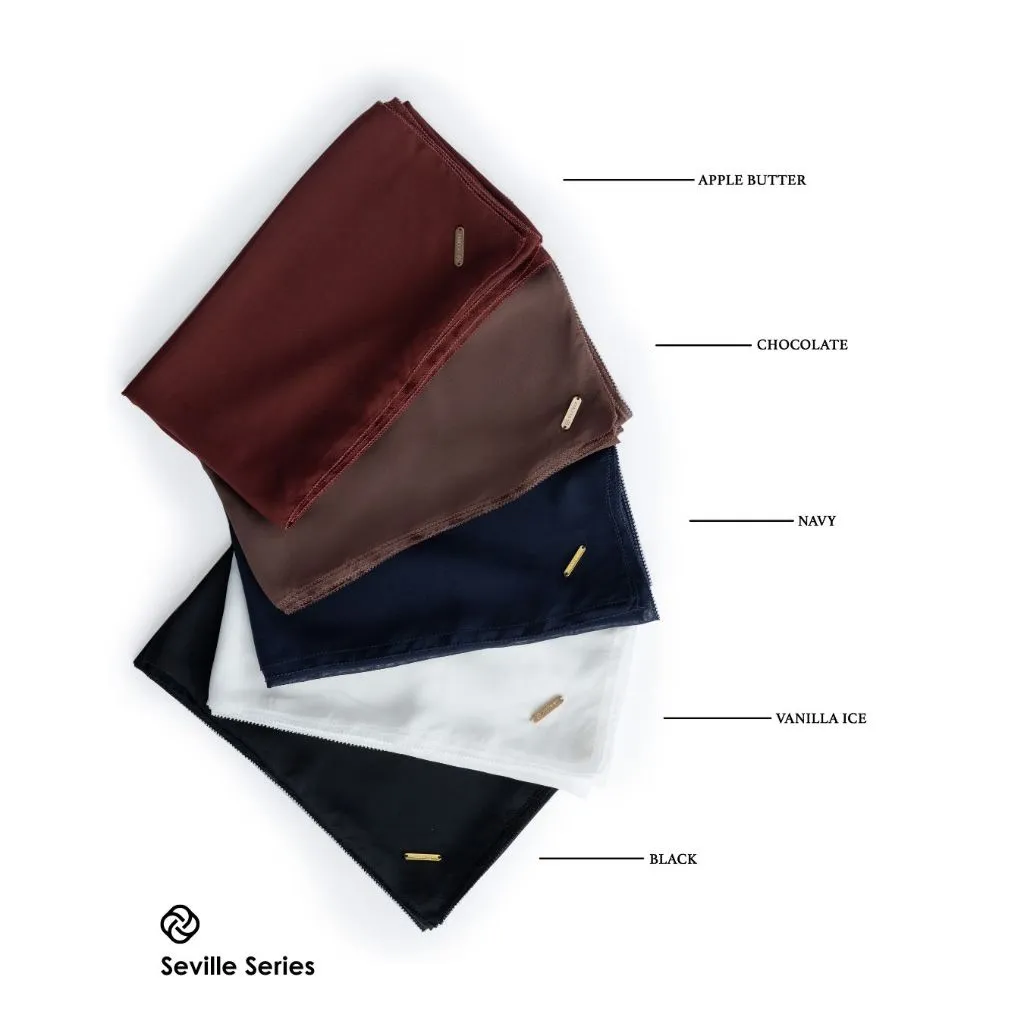 Hijab Polos Segi Empat Deenay Seville Series