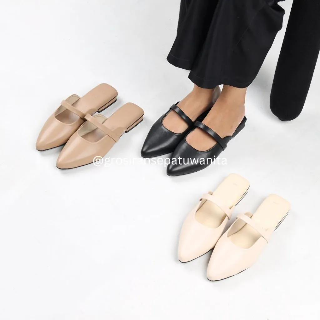 Sandal Mules Wanita / Sepatu Sandal Wanita Mules - BP01