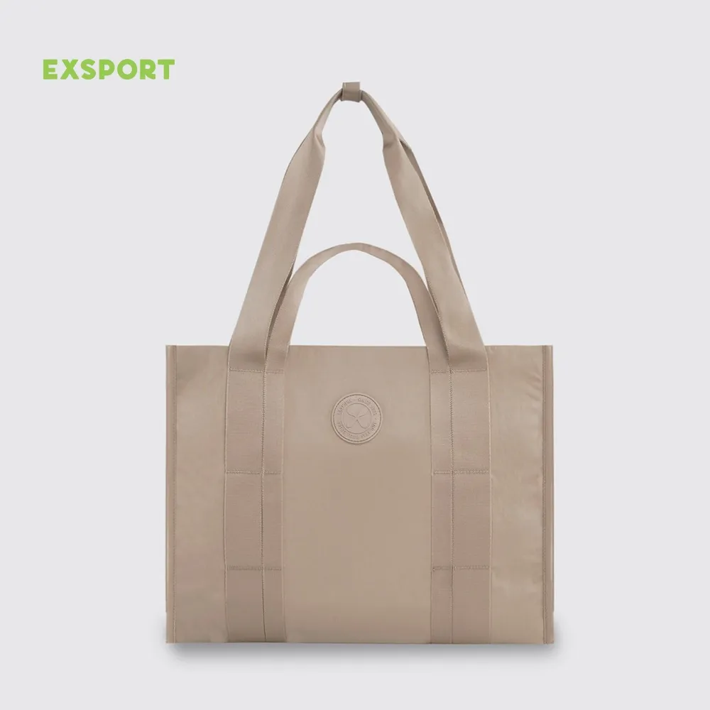 Tas Jinjing Exsport Daily Journey Laptop Tote Bag - Cokelat Muda