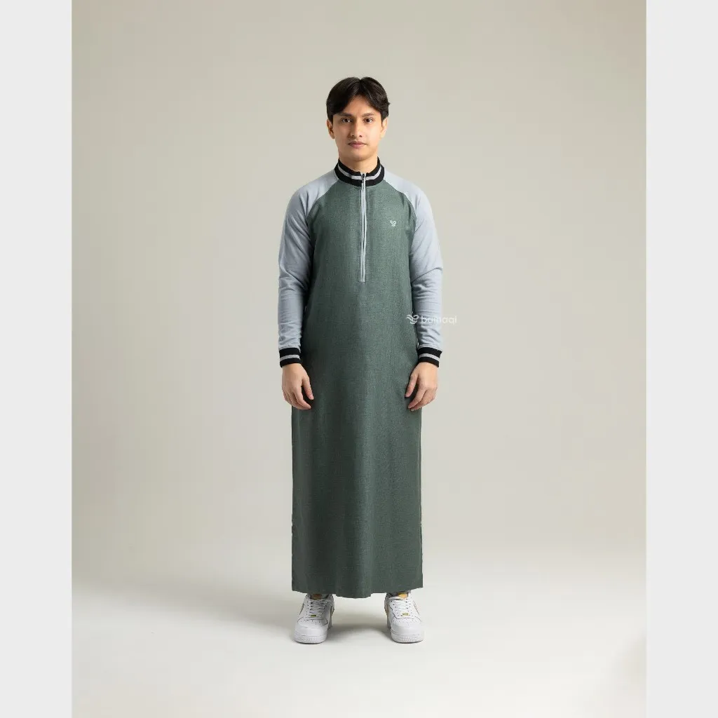 Baihaqi Jubah Khalid Sporty Lengan Panjang BJD8E