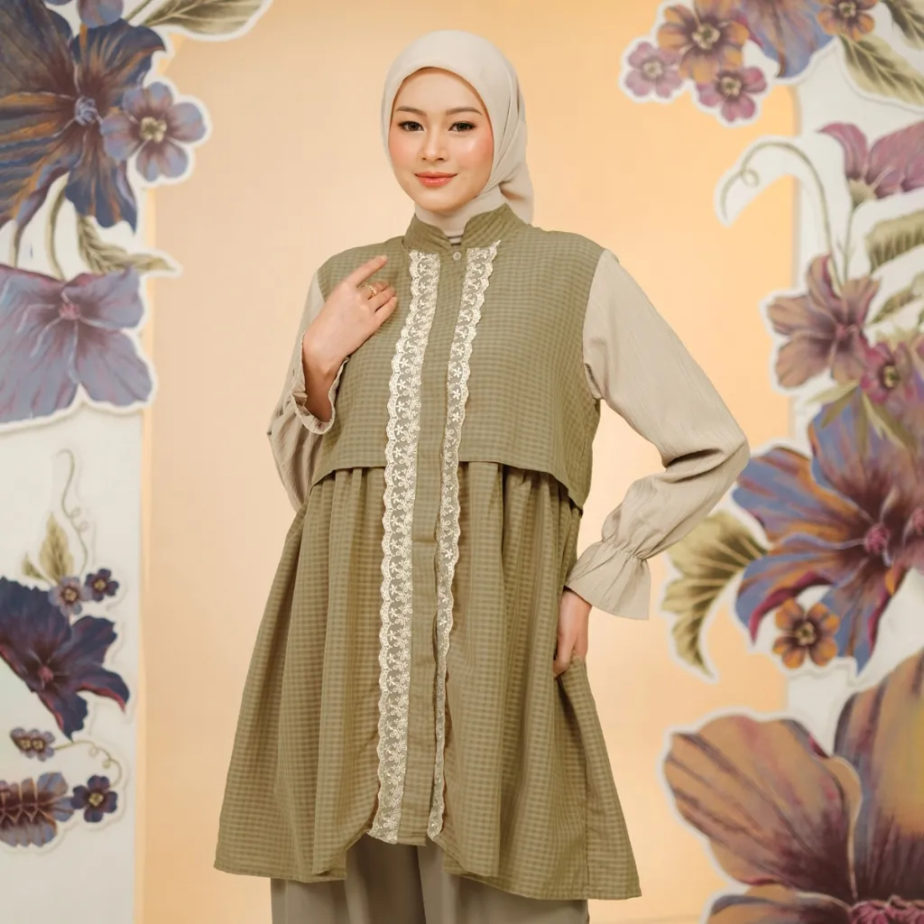 ZM Zaskia Mecca - Elili Tunik Muslim Wanita - Edisi Senandung Alam