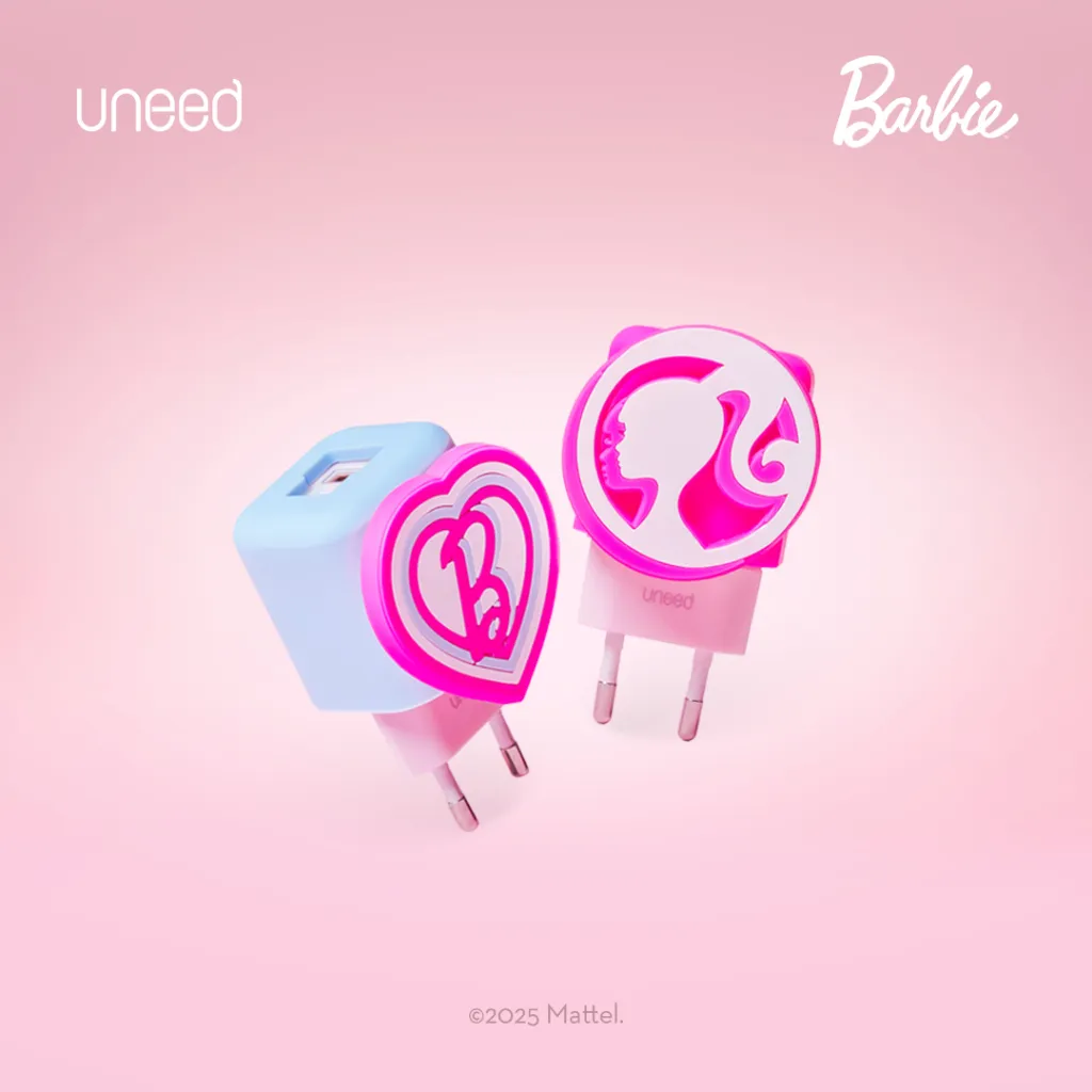 Uneed with Barbie Limited Edition Mini Wall Charger Dual Port 30W PPS PD QC - UCH932